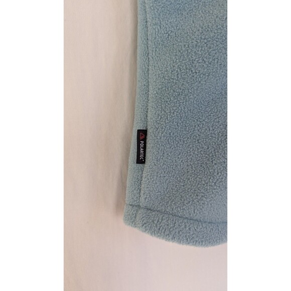 Avalanche Polartec Vest Women's M Fleece Green Pockets Blue - Picture 2 of 8